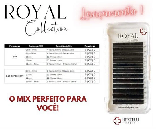 Pestanas Super Soft - 0.15 - Royal Collection